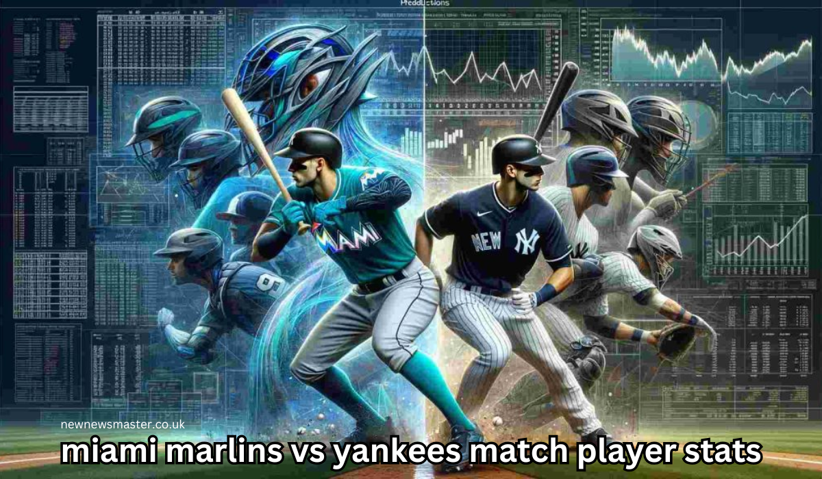 miami marlins vs yankees match player stats